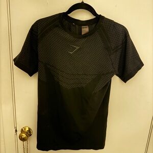 GymShark Onyx V2 Black T-Shirt Size Large Rare